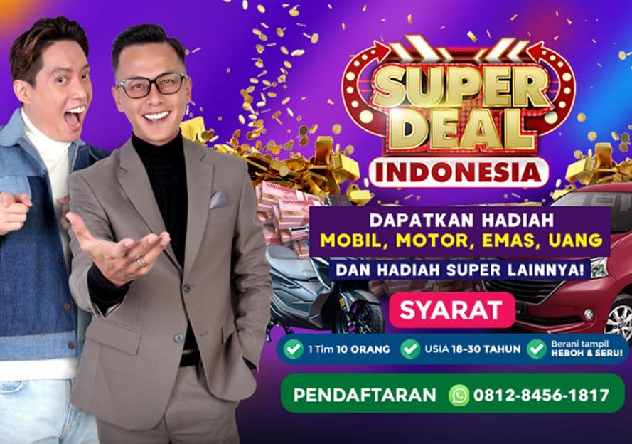 Syarat Pendaftaran Peserta Super Deal Indonesia - Fremantle Indonesia